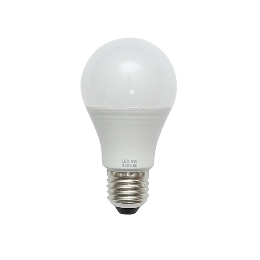 [AMAT6-119927] Bec LED 9W, 220V, E27 lumina rece 6500K