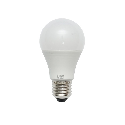 [AMAT6-119931] Bec LED 9W, 220V, E27 lumina rece 6500K