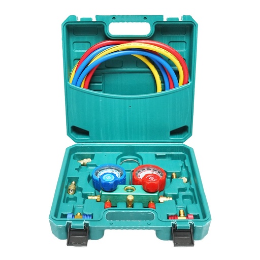 [AMAT6-120108] Trusa verificare si incarcare instalatii aer conditionat auto, freon R22, R32, R134a, R410a