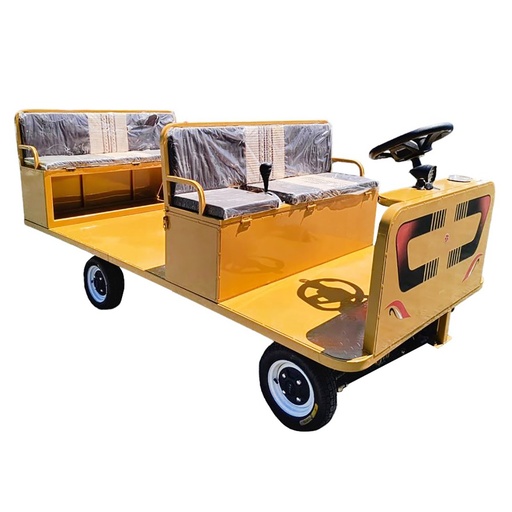 [AMAT6-120278] Carucior electric platforma cu 2 banchete pentru transport marfa 800W, 48V, 2.5x1.25m sarcina maxima 800Kg THOR