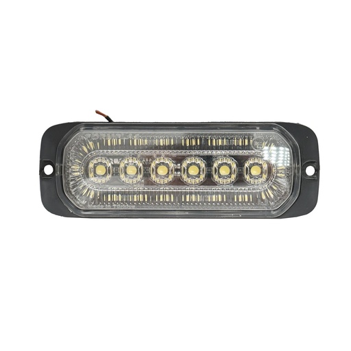 [AMAT6-120478] Lampa laterala gabarit LED 12-24V, alb intermitent 132x46mm