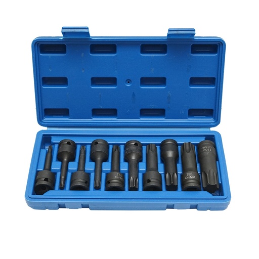 [AMAT6-120536] Trusa chei tubulare 1/2 de impact torx 10 piese