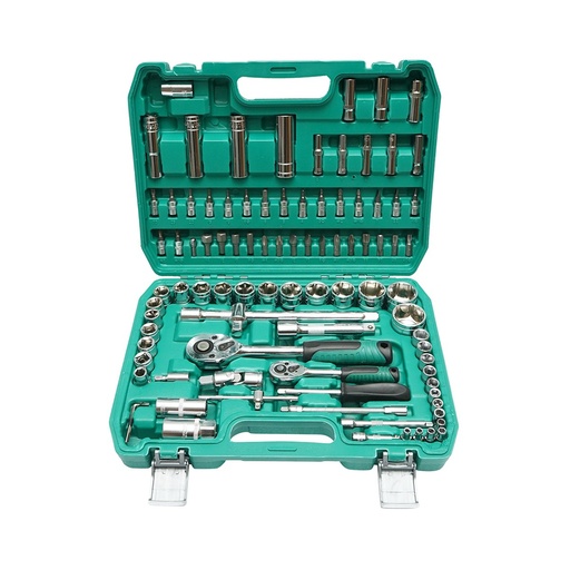 [AMAT6-120540] Trusa chei combinate, tubulare, fixe, torx, imbus antrenor cu clichet 94 piese