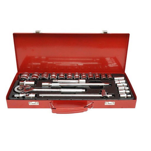 [AMAT6-120550] Trusa chei tubulare 8-32mm, antrenor cu clichet 1/2 inch 24 piese