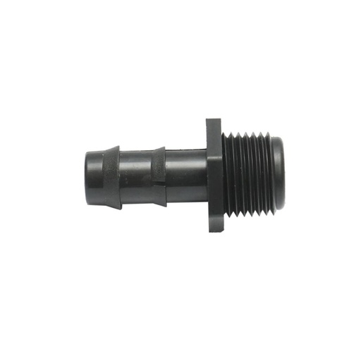 [AMAT6-120723] Racord drept picurare D16mm filet exterior 1/2 pentru tub, furtun irigare