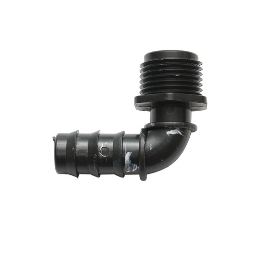 [AMAT6-120746] Cot conector stut tub picurare 16mm, filet exterior 1/2 inch pentru sisteme de irigatii