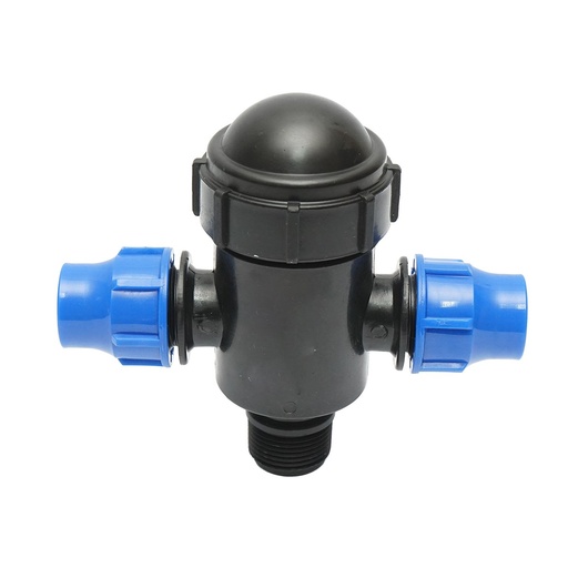 [AMAT6-120783] Filtru plastic teu cu sita 20x20mmx1 tol pentru sisteme de irigatii