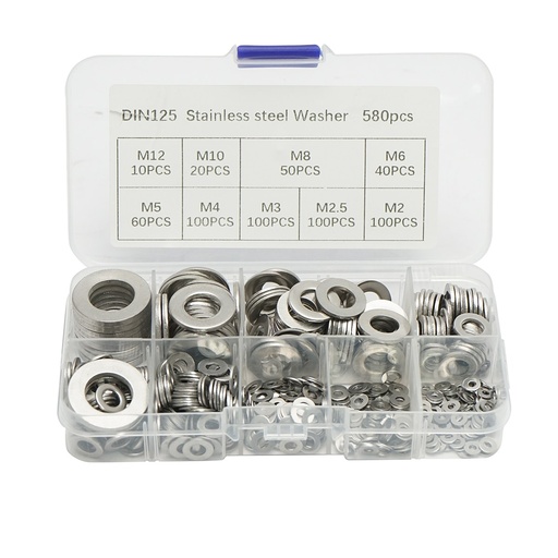 [AMAT6-120943] Trusa saibe DIN125, M2-M12 580 piese