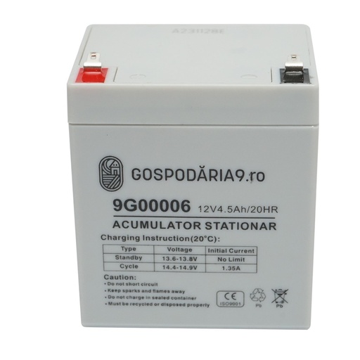 [AMAT6-121007] Baterie sistem solar cu gel 12V 4.5Ah 20HR, 90x70x101x107mm FC12-4.5 Gospodaria 9
