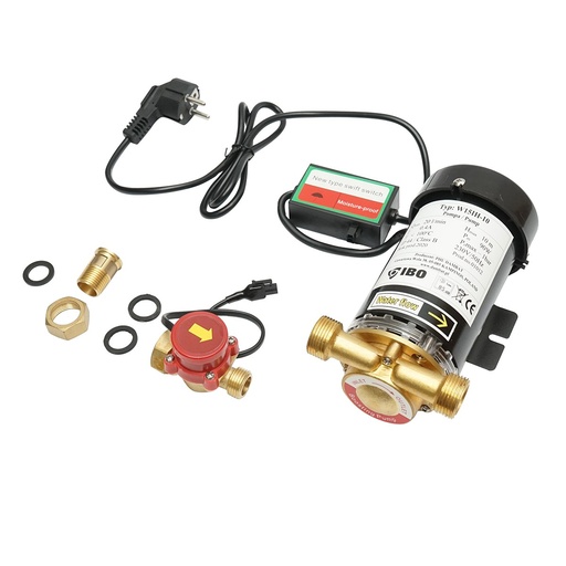 [AMAT6-121021] Pompa ridicare presiune apa calda/rece 90W, 220V, 20 l/min, inaltime 10m, presiune 1 bar IP44
