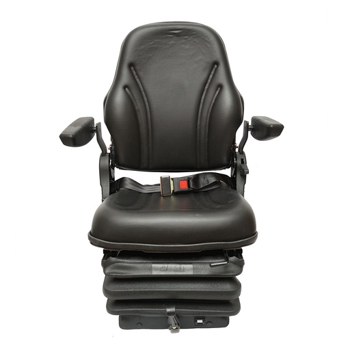 [AMAT6-121102] Scaun universal cu suspensie pe aer, reglabil pe inaltime si greutate 50-140Kg, cotiere si spatar rabatabil 50-90° pentru tractor, utilaje agricole, industriale, stivuitor