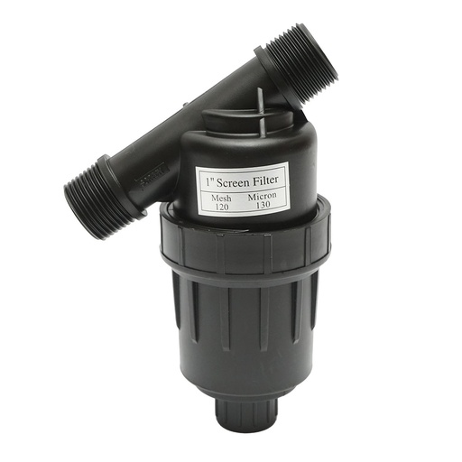 [AMAT6-121192] Filtru Y plastic 1 inch cu sita 120 mesh, 130 microni pentru tub, furtun de irigare