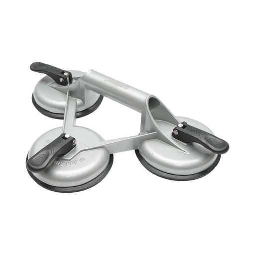 [AMAT6-121688] Dispozitiv de ridicat cu 3 ventuze din aluminiu 118mm, sarcina 120-150 Kg Crownman
