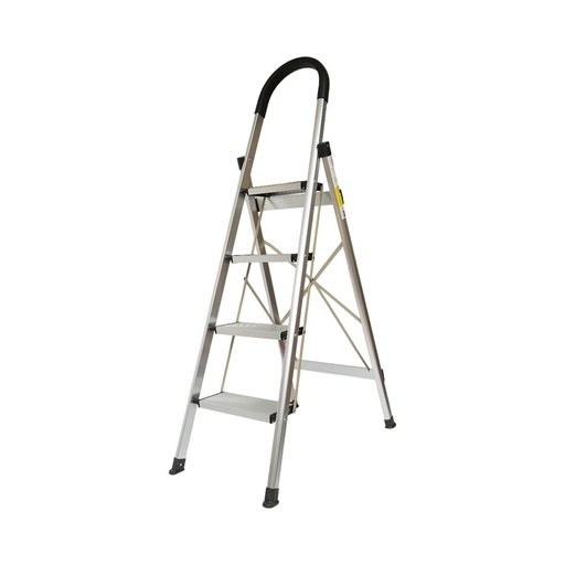 [AMAT6-121694] Scara aluminiu pliabila, 4 trepte antiderapante, inaltime 143cm, sarcina maxima 150Kg Crownman