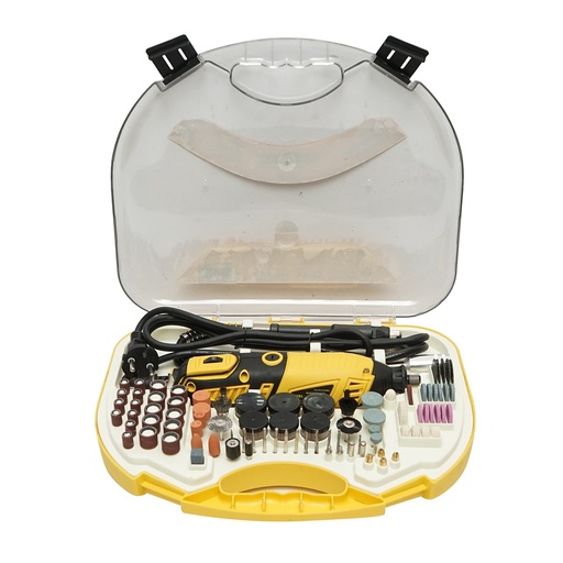 [AMAT6-121728] Set trusa mini freza 185W, 220V tip biax, 9 trepte viteza 8000-35000rpm 211 piese Crownman