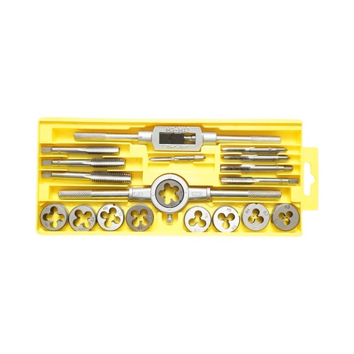 [AMAT6-121789] Trusa tarozi si filiere metrice M3-M12mm 20 piese Crownman