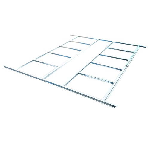 [AMAT6-121797] Fundatie metalica cadru otel zincat 0.6mm pentru magazie de gradina 259x257x212cm