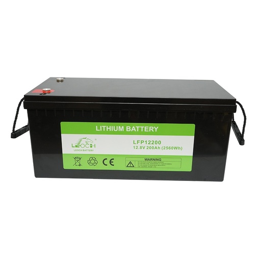 [AMAT6-121911] Baterie Li-ion LiFePO4 12.8V 200Ah (2560Wh) LFP12200 pentru sisteme solare 522x240x224mm IP65 Leoch Battery