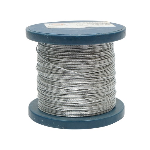 [AMAT6-121945] Cablu otel galvanizat 1mm, fire 1x7, sarcina maxima 95Kg, greutate 1Kg, 200m/rola