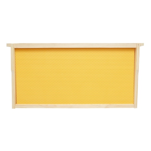 [AMAT6-121985] Rama stup din lemn cu fagure din plastic tip Dadant 483x230mm