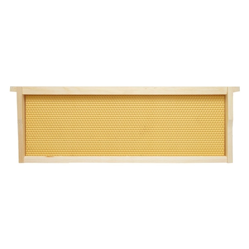 [AMAT6-121986] Rama stup din lemn cu fagure din plastic tip Dadant 483x448x159mm