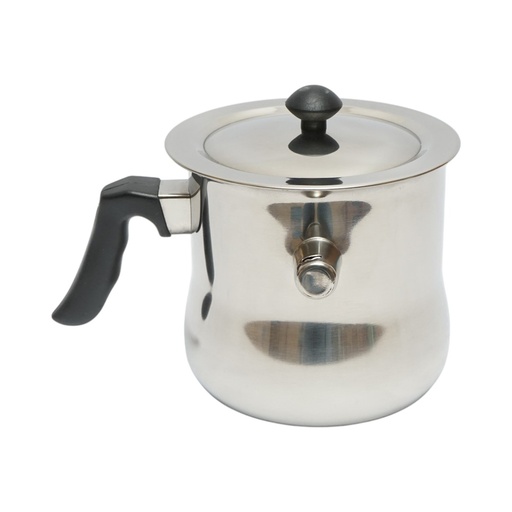 [AMAT6-122034] Recipient inox cu pereti dubli pentru topit ceara 1.5L