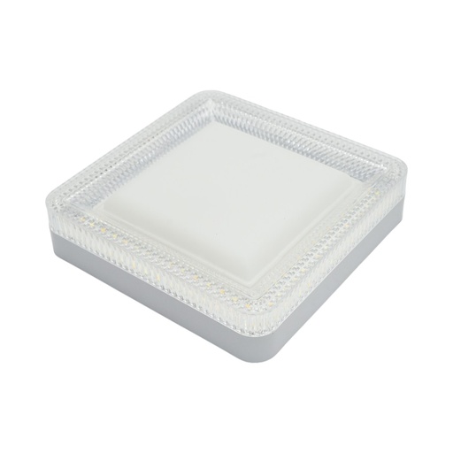 [AMAT6-122045] Plafoniera LED patrata 24W, 220V lumina reglabila 3CCT 3000K/4000K/6500K 180x180x40mm IP20