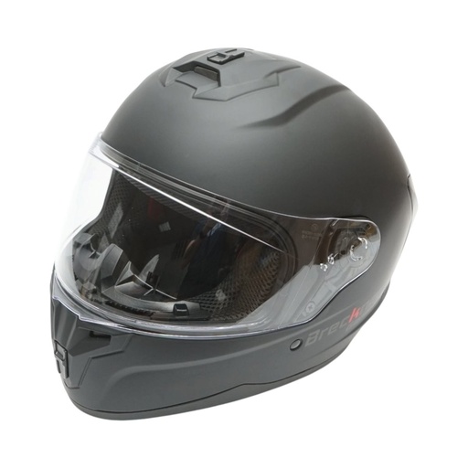 [AMAT6-122076] Casca moto integrala neagra cu viziera transparenta, marimea XL Grit