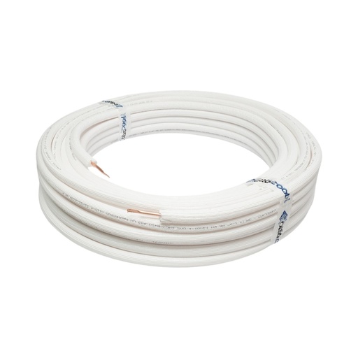 [AMAT6-122118] Conducta cupru clima AC 1/4 (6.35mm), grosime perete 0.70mm, izolatie 6mm pentru instalatii aer conditionat 50m/rola
