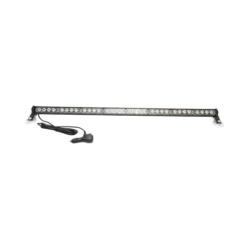 [AMAT6-122183] Bara LED stroboscopica 12V, 32W, 5 culori, carcasa aluminiu 860x80x30mm