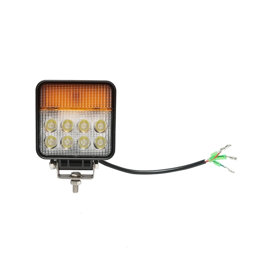 [AMAT6-122196] Proiector LED cu semnalizare 12-48V, 48W, 3 functii, carcasa aluminiu 110x110x42mm