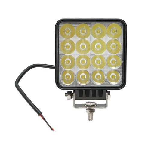 [AMAT6-122198] Proiector LED patrat combo 12-80V, 42W carcasa aluminiu 107x107x40mm