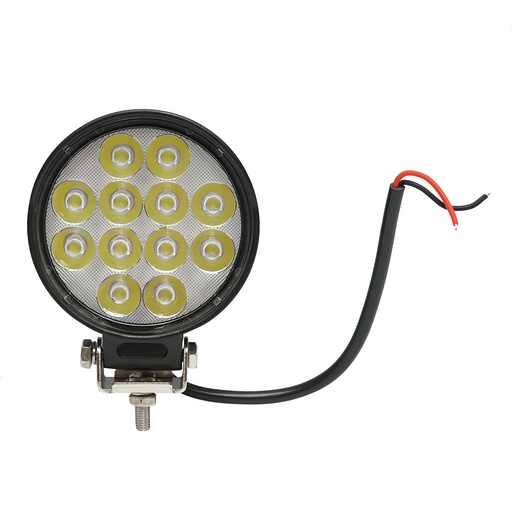 [AMAT6-122199] Proiector LED rotund tip spot 12-60V, 36W, carcasa aluminiu 115x115x45mm