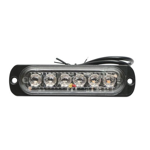 [AMAT6-122205] Lampa gabarit LED 12-24V, 6W, galben, 6 LED-uri 110x30x12mm