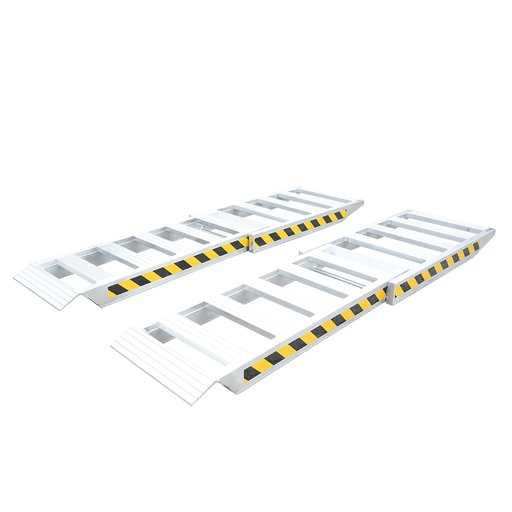 [AMAT6-122303] Set rampe pliabile aluminiu 1T pentru incarcare/descarcare 250x60x10.5cm