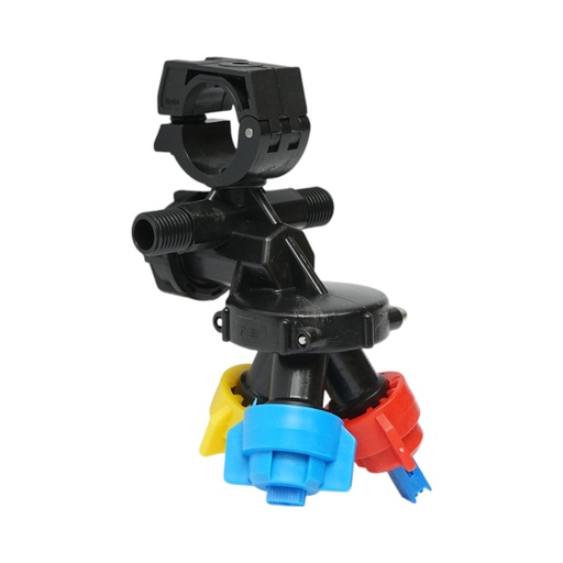[AMAT6-122332] Stropitor erbicidator complet cu 3 duze pentru teava/furtun fi 20