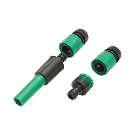 [AMAT6-122403] Duza stropit reglabila furtun gradina cu adaptor robinet 1/2-3/4 inch si conectori 1/2 inch