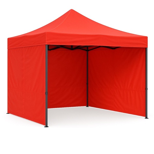 [AMAT6-122600] Perete lateral cort pavilion 9m rosu