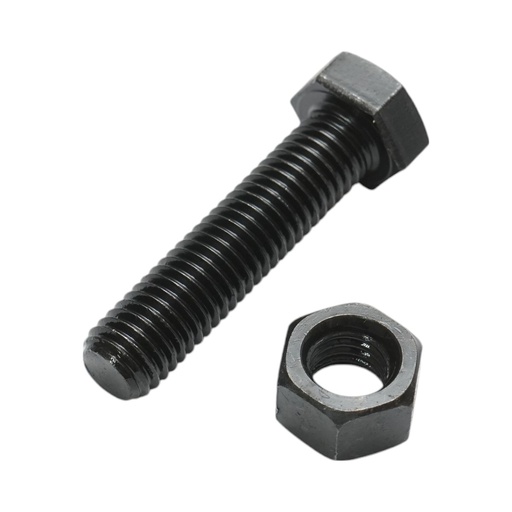 [AMAT6-122618] Surub cu piulita M12x50mm dinte cupa lateral Komatsu, Caterpillar, JCB DISHG63