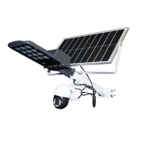 [AMAT6-122728] Lampa stradala LED 100W cu panou solar 40W si camera supraveghere 4G