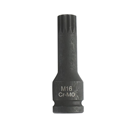 [AMAT6-122808] Cheie tubulara de impact spline M16, 78mm, patrat 1/2 inch Cr-Mo