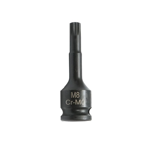 [AMAT6-122813] Cheie tubulara de impact spline M8, 60mm, patrat 3/8 inch Cr-Mo