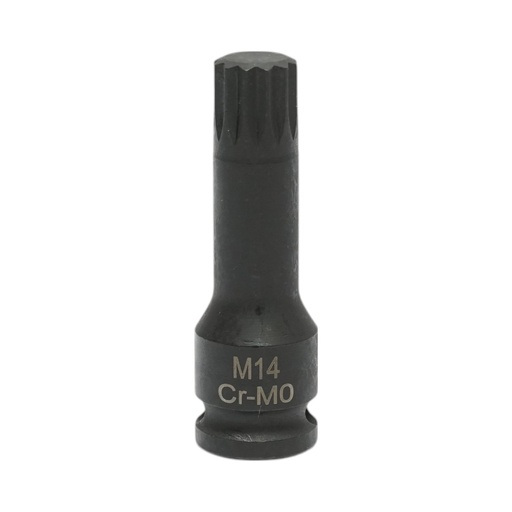 [AMAT6-122815] Cheie tubulara de impact spline M14, 60mm, patrat 3/8 inch Cr-Mo