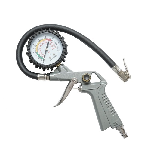[AMAT6-122824] Pistol umflat roti profesional cu furtun 340mm si manometru mecanic 0-16 bar
