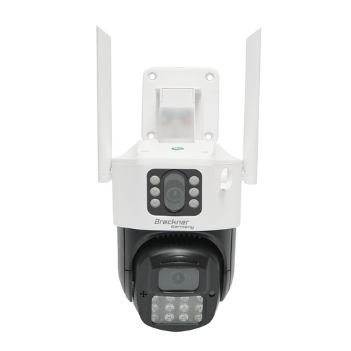 [AMAT6-122863] Camera de supraveghere lentila duala 6MP, WIFI P2P, rotativa 360 PTZ cu senzor de miscare, sirena, detectie umana, google assistant si aplicatie iCSee