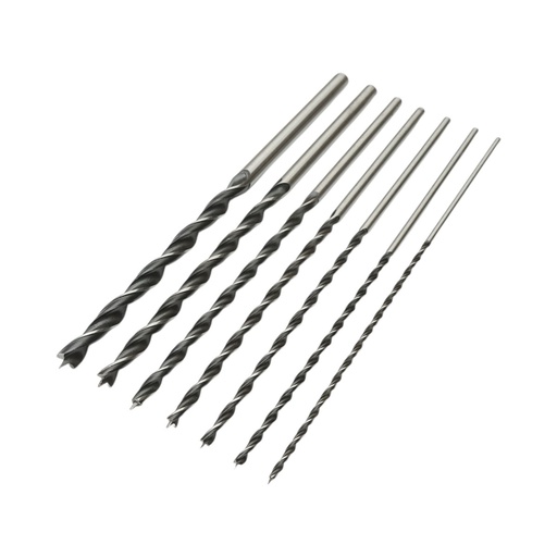 [AMAT6-123132] Set 7 burghie 4-12mm, lungime 300mm cu tija cilindrica pentru lemn