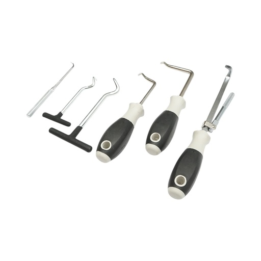 [AMAT6-123195] Trusa carlige pentru extras garnituri, simeringuri, inele o-ring 6 piese
