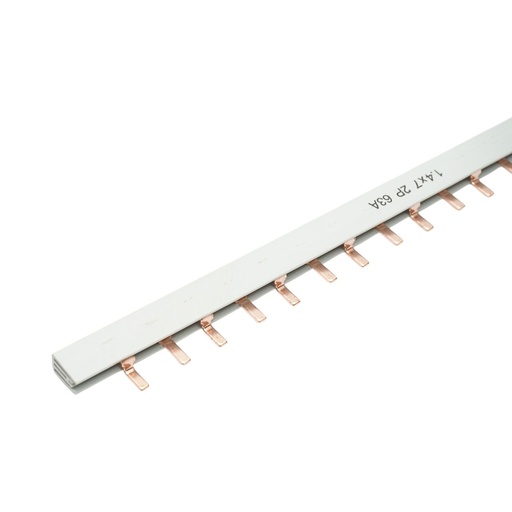 [AMAT6-123464] Pieptene, busbar monofazic 1m, 2P, 63A, 56 module pentru alimentare sigurante automate Longroad