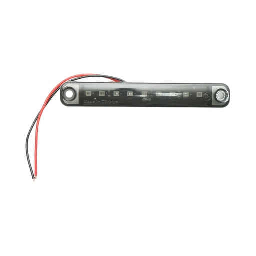 [AMAT6-123637] Lampa gabarit laterala slim LED 12-24V rosu fumuriu 100x15x10mm FR0176