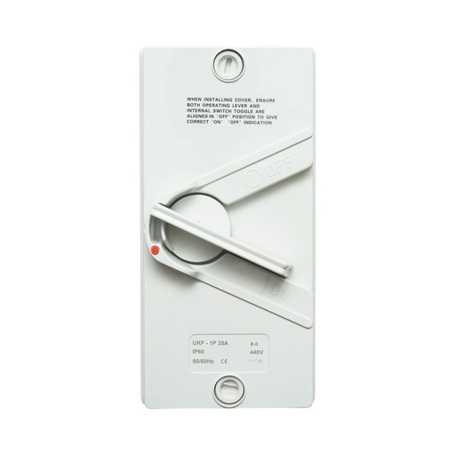 [AMAT6-123762] Intrerupator izolator 1P, 440V AC, 35A ON/OFF cu protectie IP66